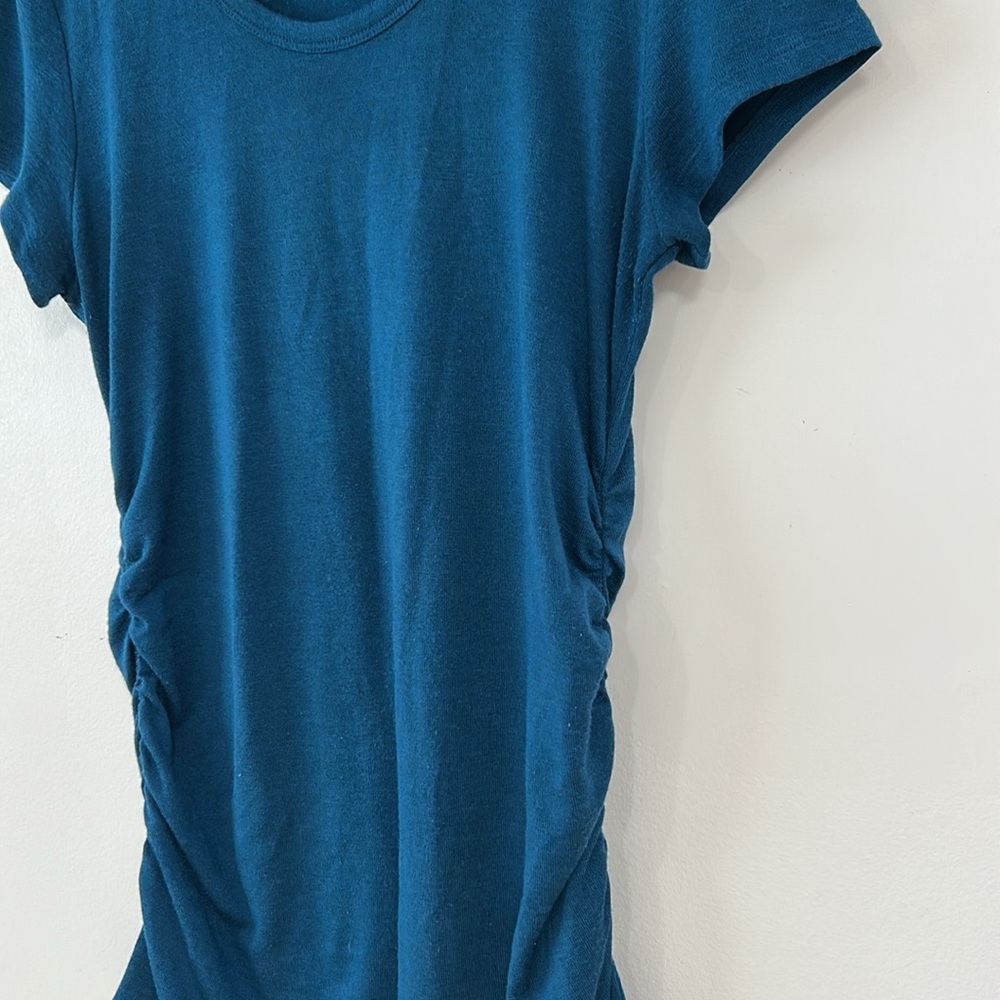 Market&Spruce Maternity Forest Green long sleeve & Blue short sleeve Top Size M - Picture 6 of 11